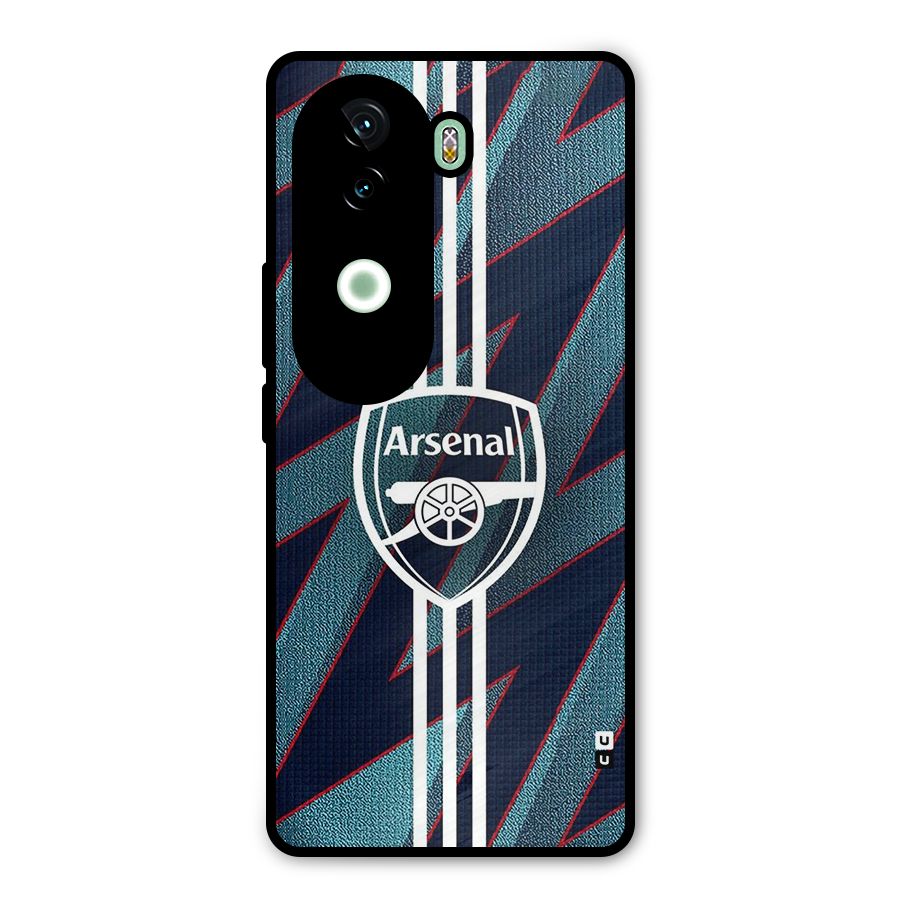 Arsenal Football Club Metal Back Case for iQOO Z9s