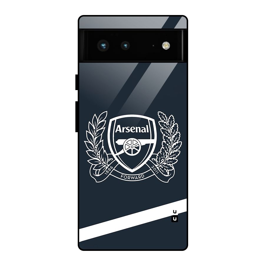 Arsenal Forward Glass Back Case for Google Pixel 6