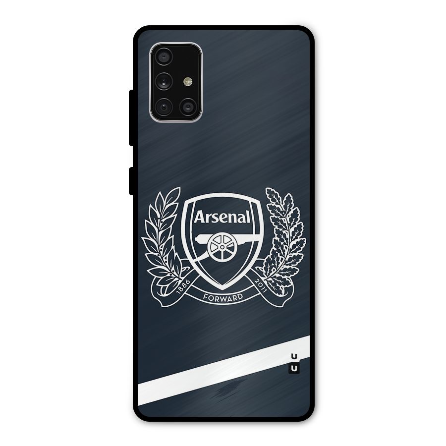 Arsenal Forward Metal Back Case for Galaxy A71