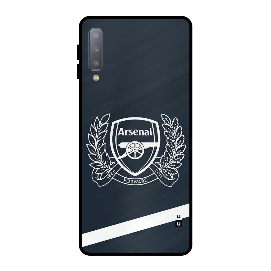 Arsenal Forward Metal Back Case for Galaxy A7 (2018)