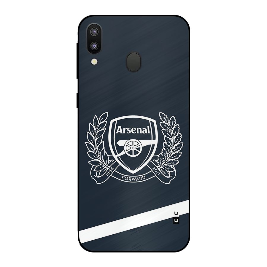Arsenal Forward Metal Back Case for Galaxy M20
