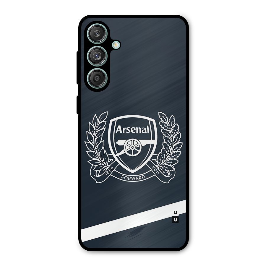 Arsenal Forward Metal Back Case for Galaxy M55 5G