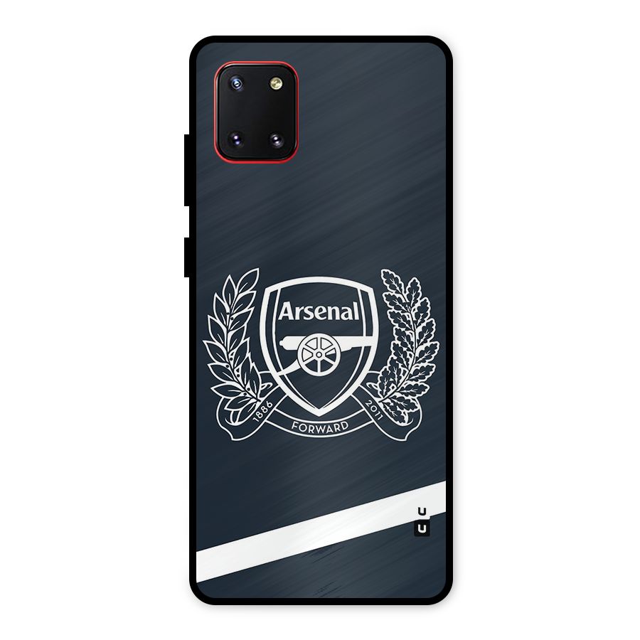 Arsenal Forward Metal Back Case for Galaxy Note 10 Lite