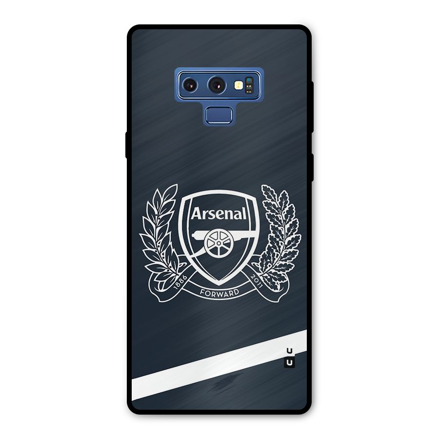 Arsenal Forward Metal Back Case for Galaxy Note 9