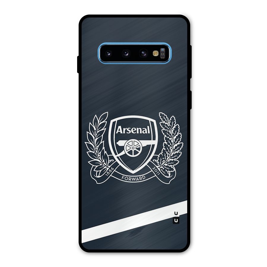 Arsenal Forward Metal Back Case for Galaxy S10