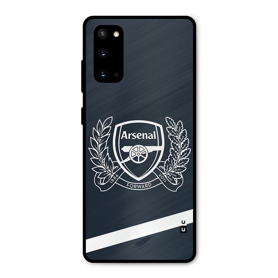 Arsenal Forward Metal Back Case for Galaxy S20