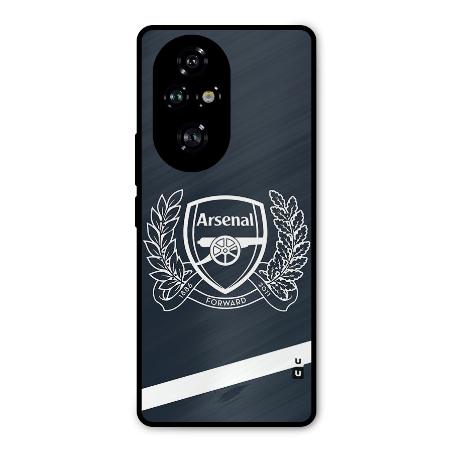Arsenal Forward Metal Back Case for Honor 200 Pro