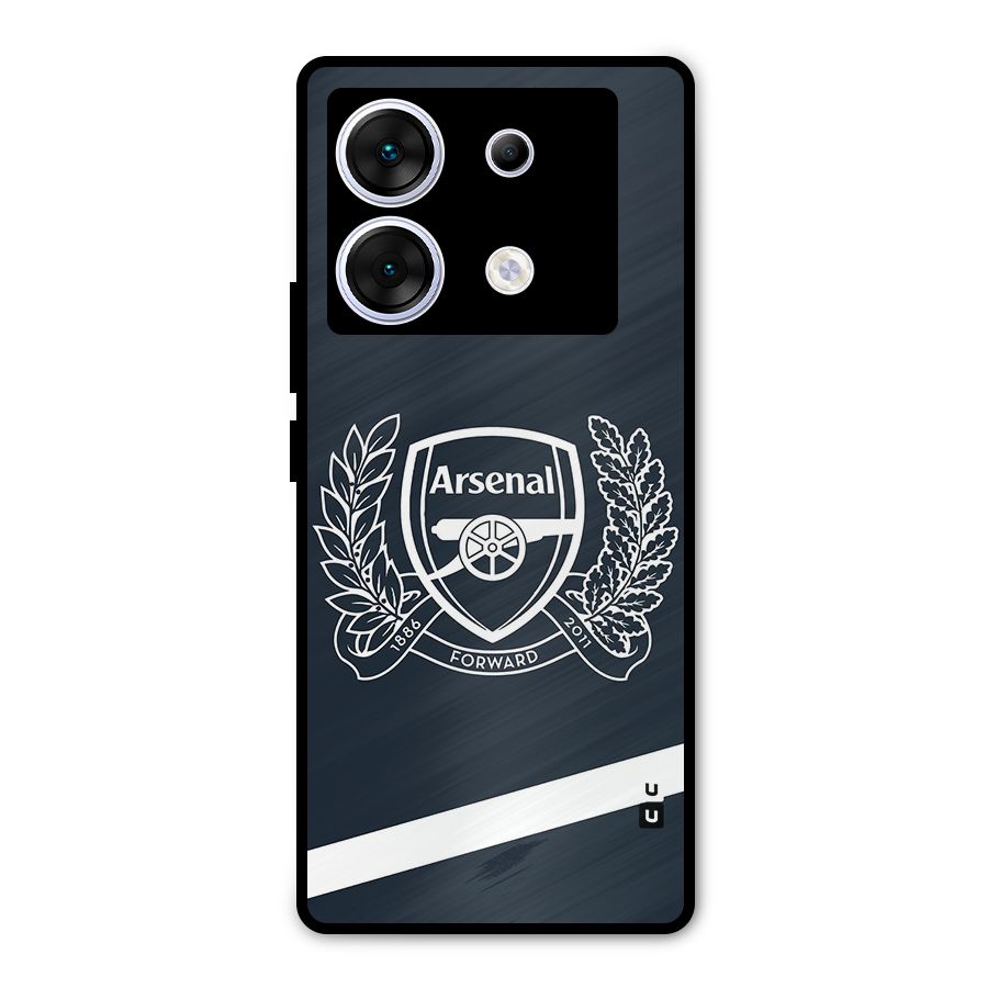 Arsenal Forward Metal Back Case for Infinix Zero 30 5G