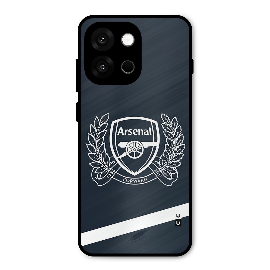 Arsenal Forward Metal Back Case for OnePlus 13s