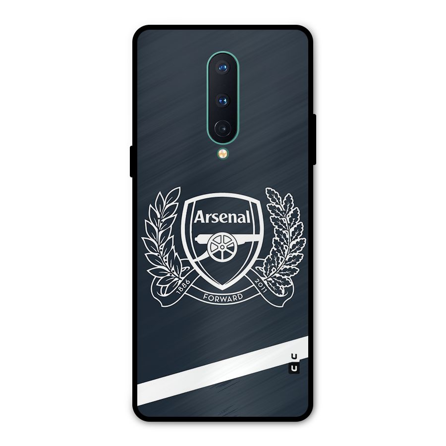 Arsenal Forward Metal Back Case for OnePlus 8