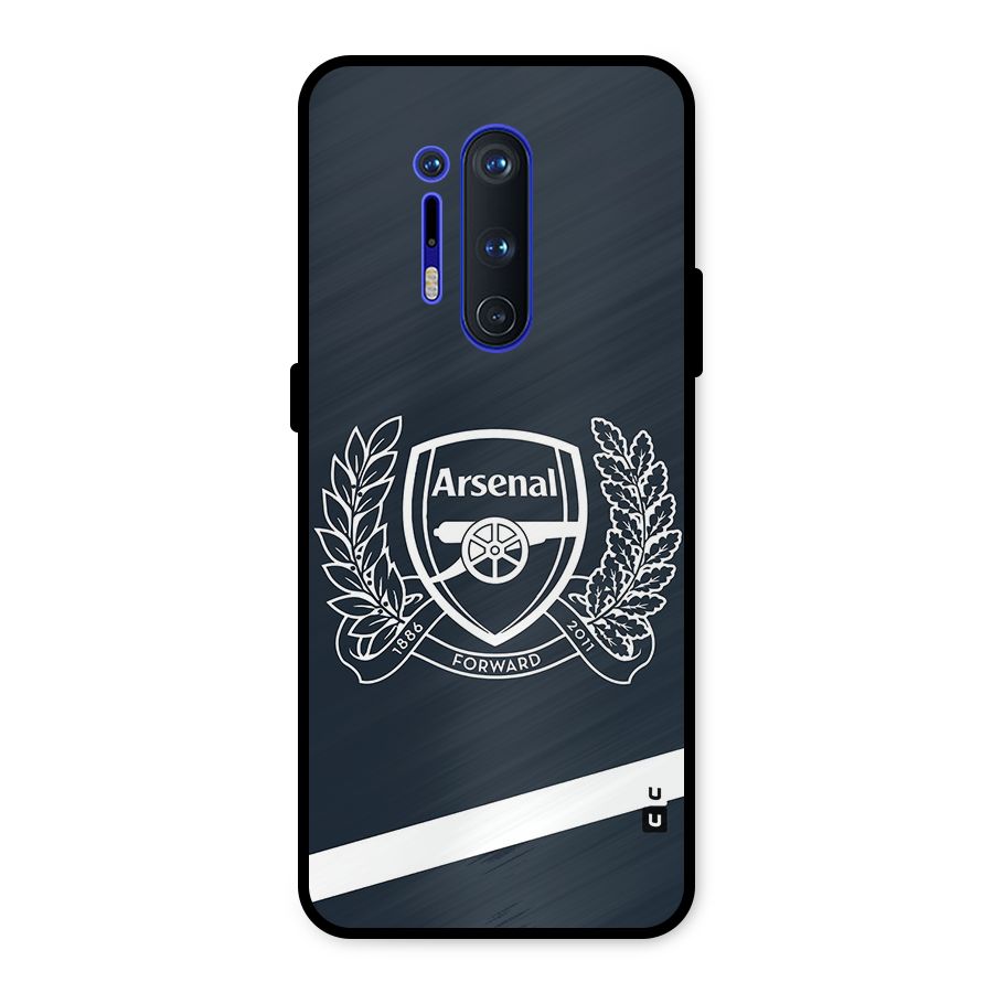 Arsenal Forward Metal Back Case for OnePlus 8 Pro