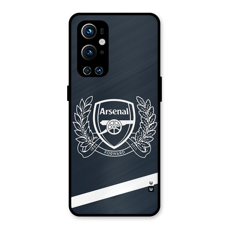 Arsenal Forward Metal Back Case for OnePlus 9 Pro