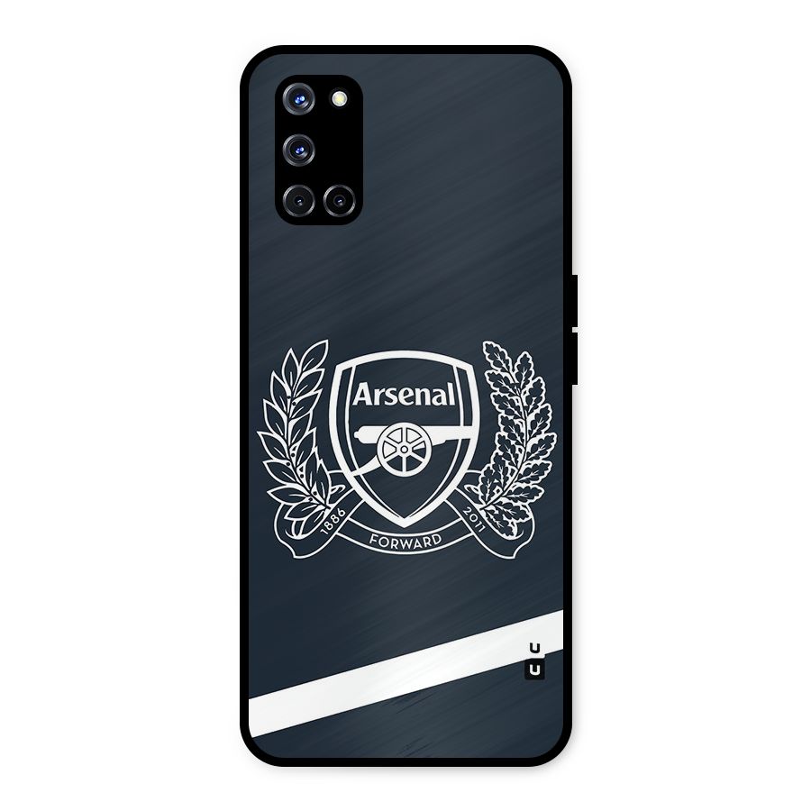 Arsenal Forward Metal Back Case for Oppo A52