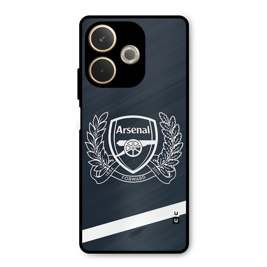 Arsenal Forward Metal Back Case for Oppo A5 Pro