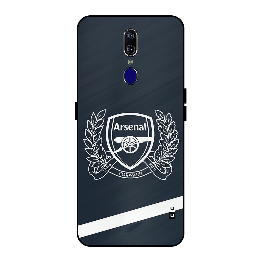 Arsenal Forward Metal Back Case for Oppo F11