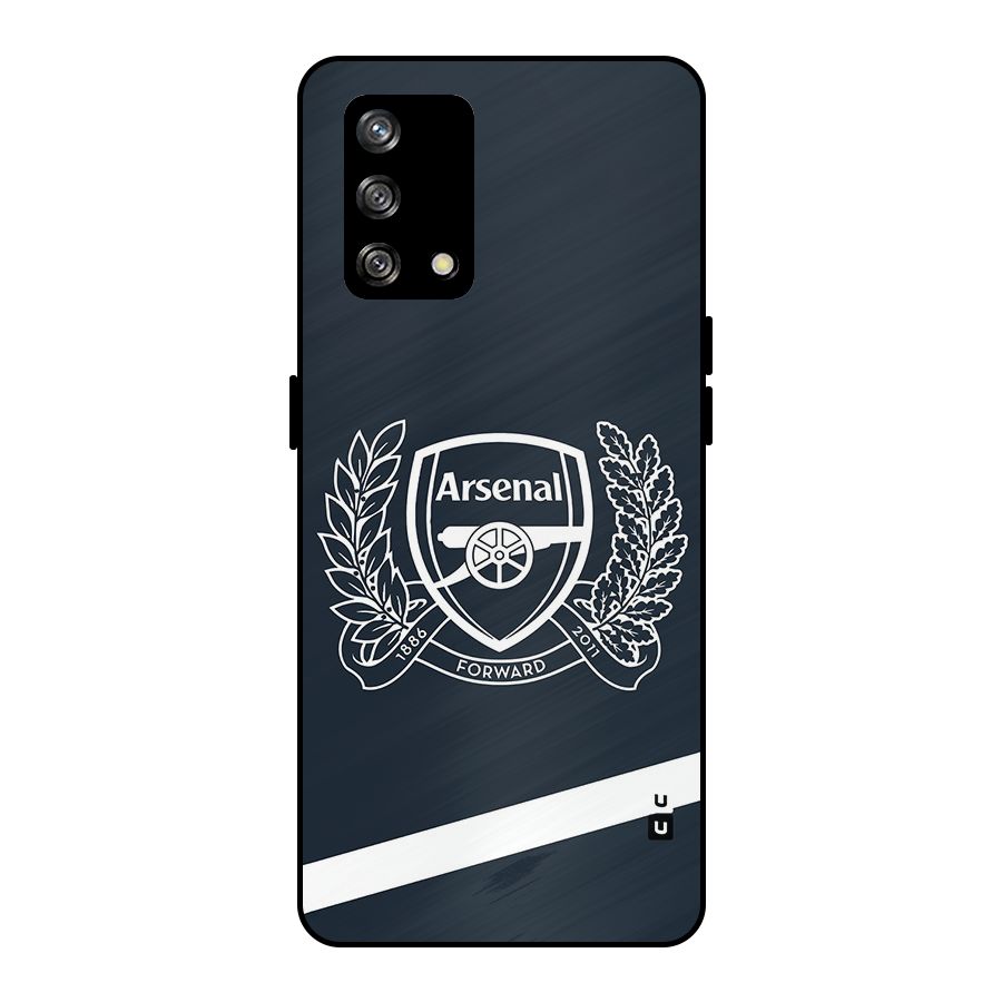 Arsenal Forward Metal Back Case for Oppo F19