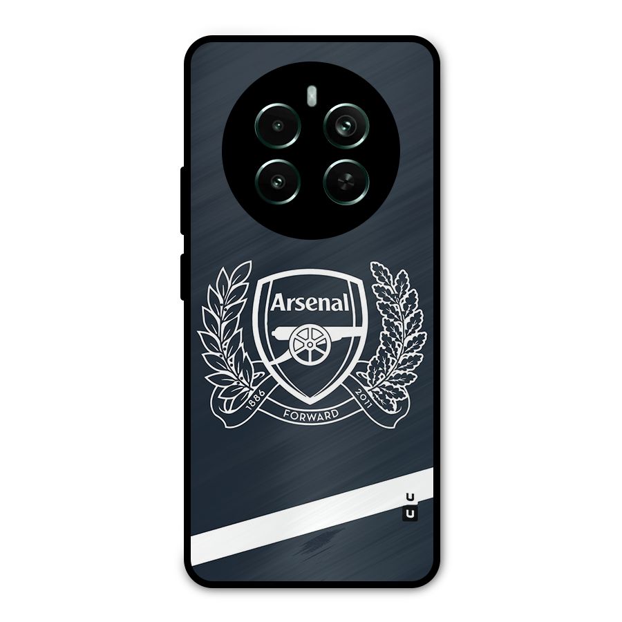 Arsenal Forward Metal Back Case for Realme 12 Pro Plus