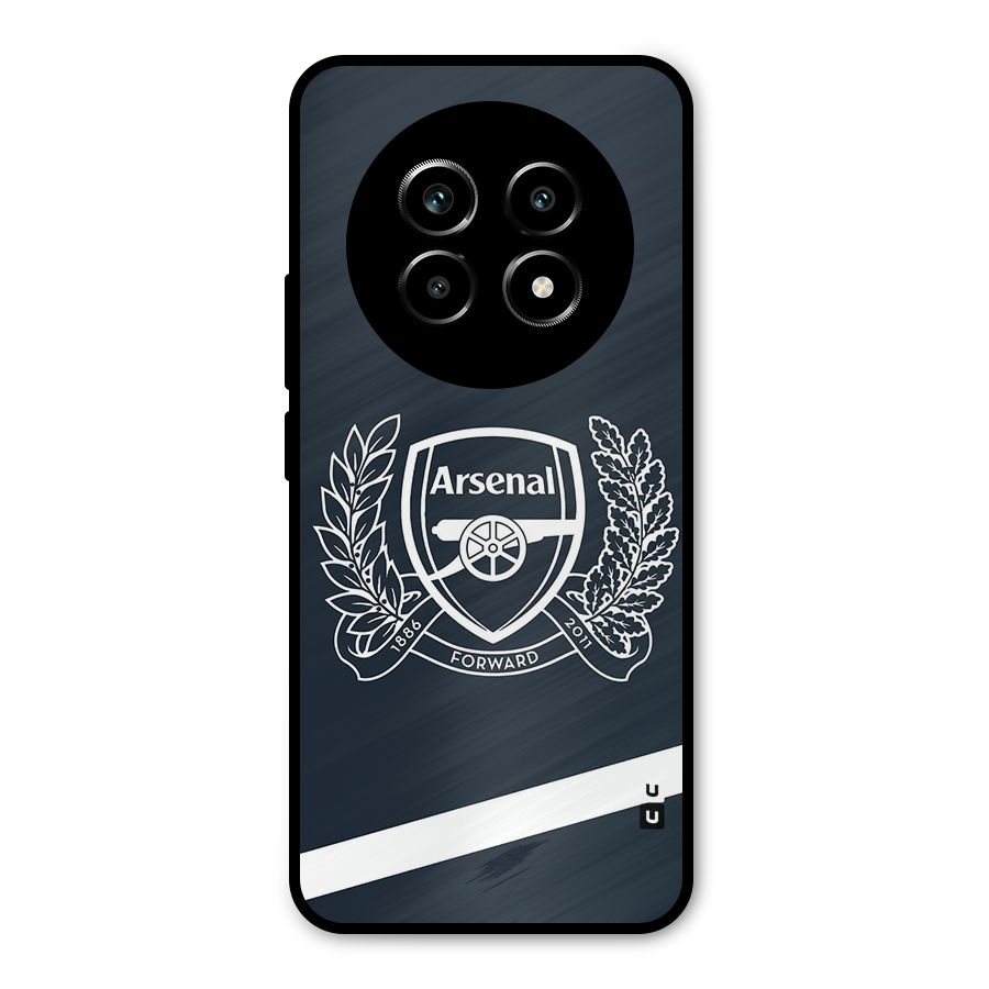 Arsenal Forward Metal Back Case for Realme 13 Pro