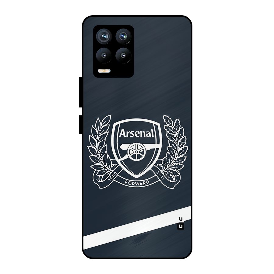 Arsenal Forward Metal Back Case for Realme 8