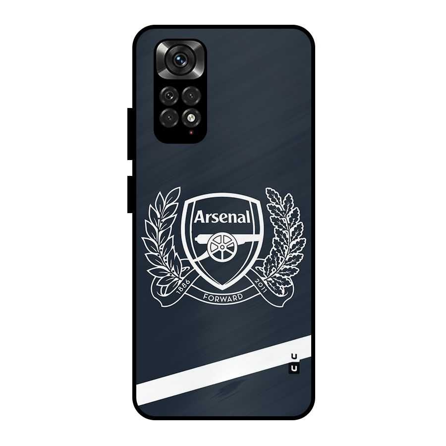 Arsenal Forward Metal Back Case for Redmi Note 11 Pro Plus 5G