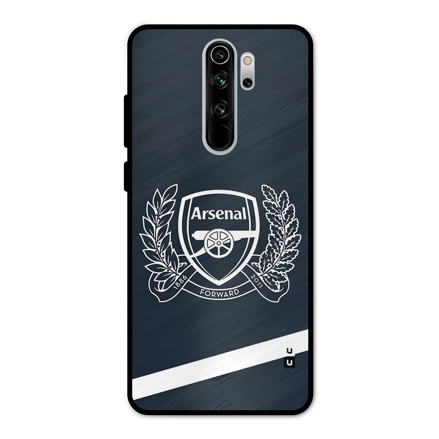 Arsenal Forward Metal Back Case for Redmi Note 8 Pro