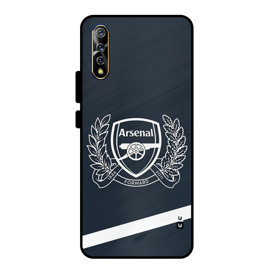 Arsenal Forward Metal Back Case for Vivo S1