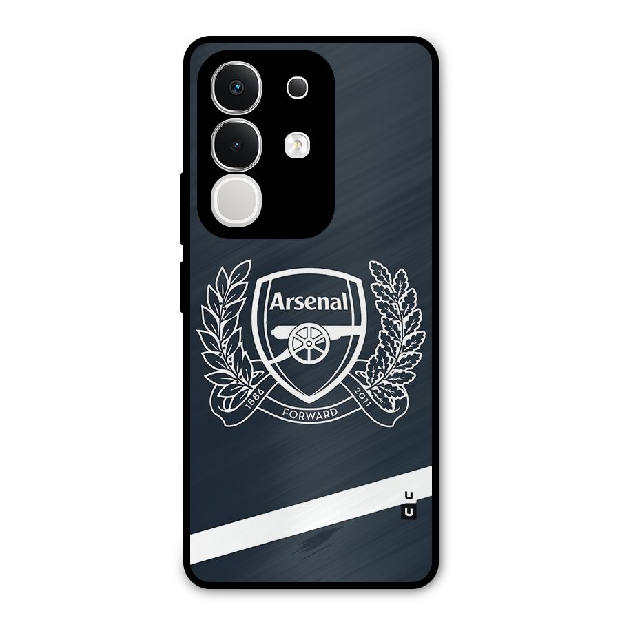 Arsenal Forward Metal Back Case for Vivo T4x
