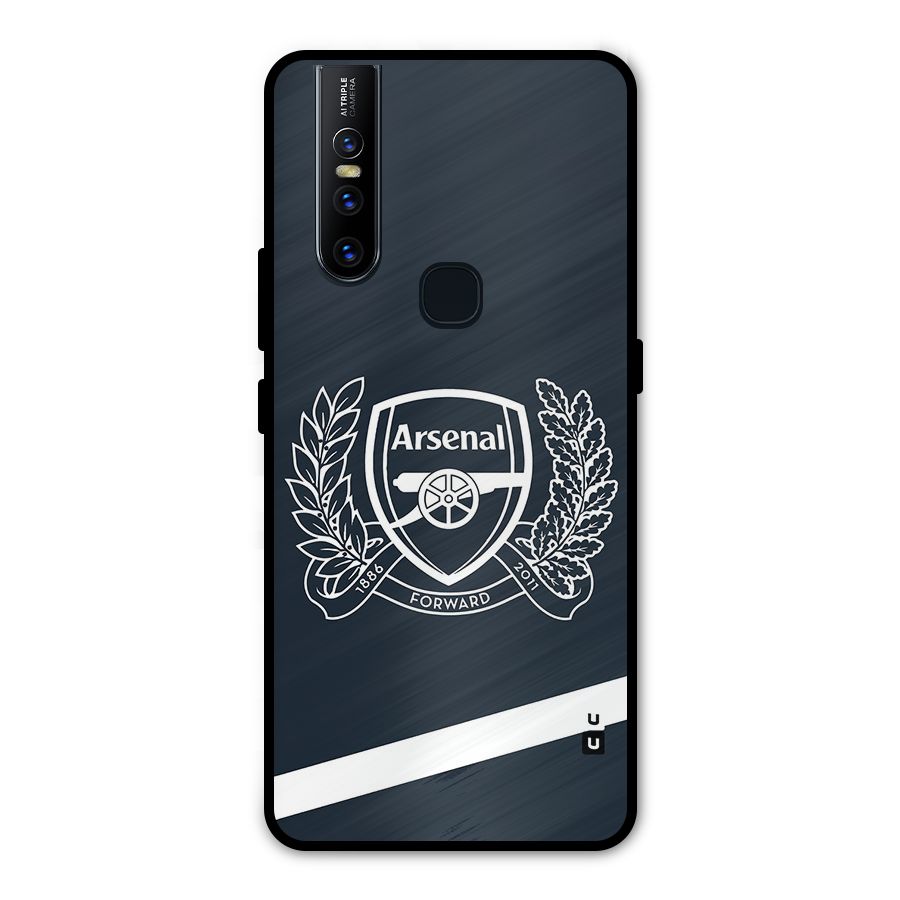 Arsenal Forward Metal Back Case for Vivo V15