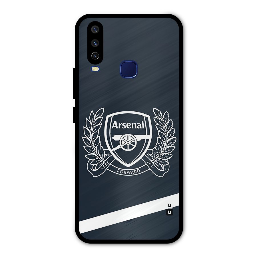 Arsenal Forward Metal Back Case for Vivo V17
