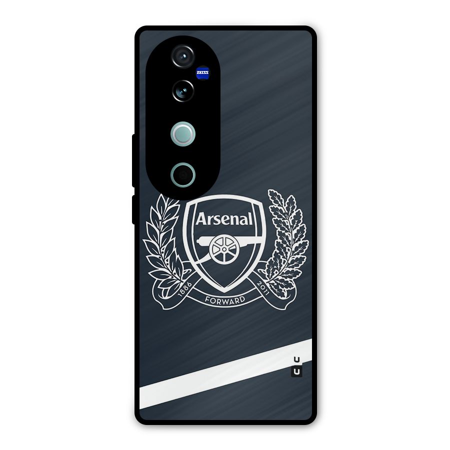 Arsenal Forward Metal Back Case for Vivo V40