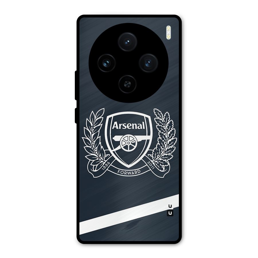 Arsenal Forward Metal Back Case for Vivo X100