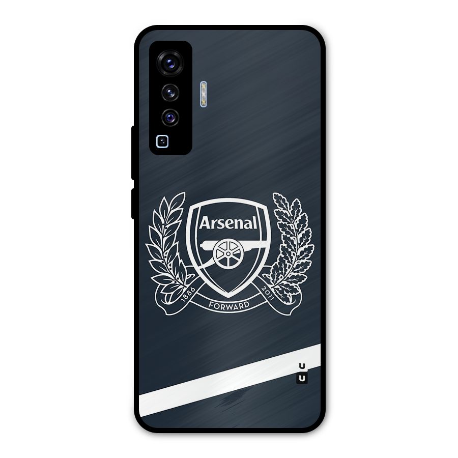 Arsenal Forward Metal Back Case for Vivo X50