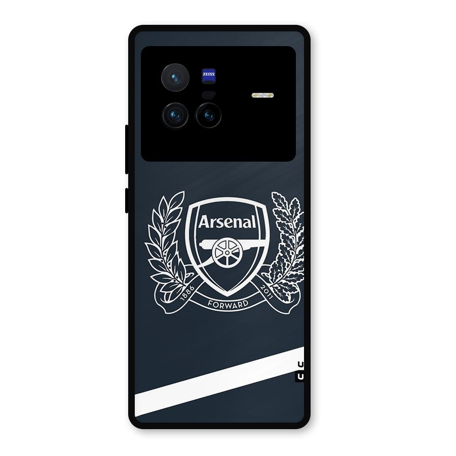 Arsenal Forward Metal Back Case for Vivo X80