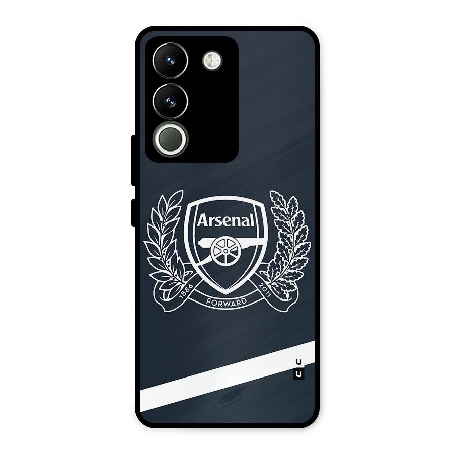 Arsenal Forward Metal Back Case for Vivo Y200