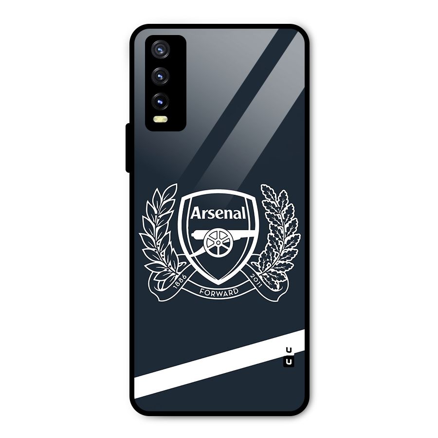 Arsenal Forward Metal Back Case for Vivo Y20t