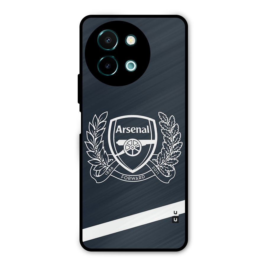 Arsenal Forward Metal Back Case for Vivo Y58