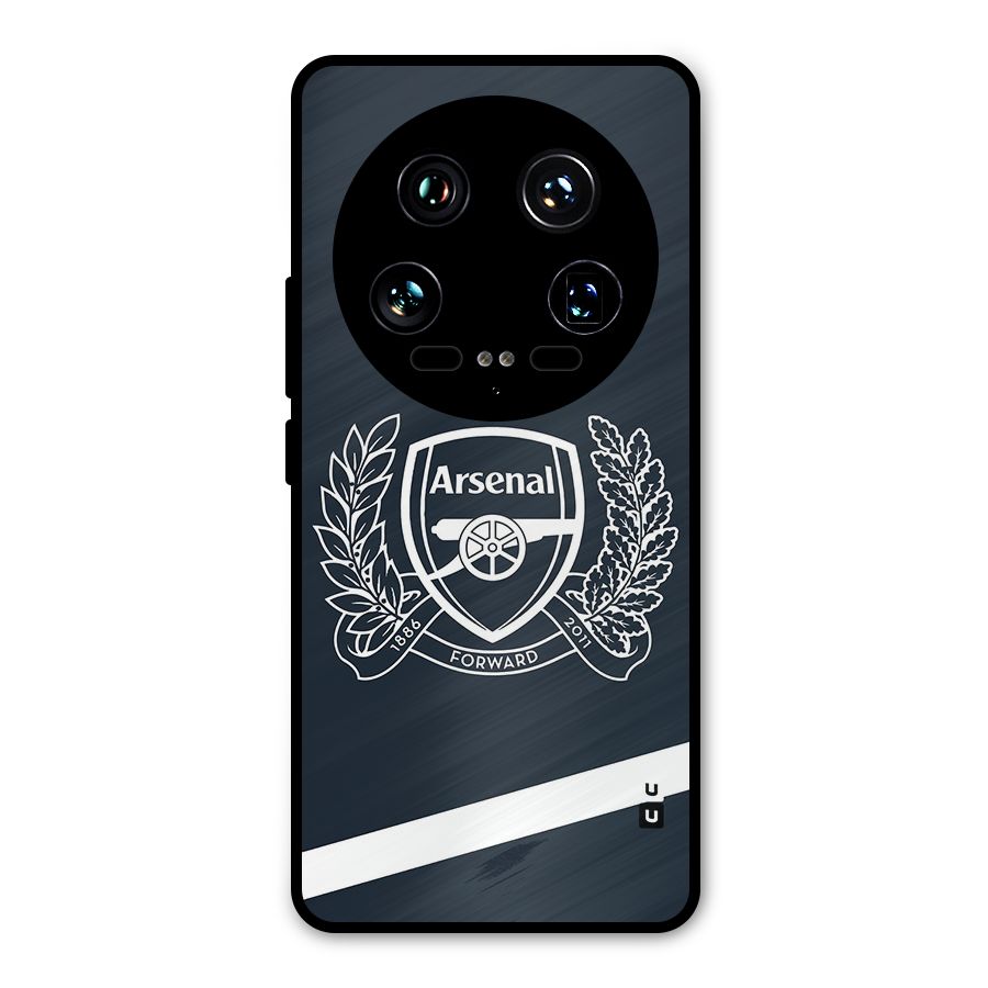 Arsenal Forward Metal Back Case for Xiaomi 14 Ultra