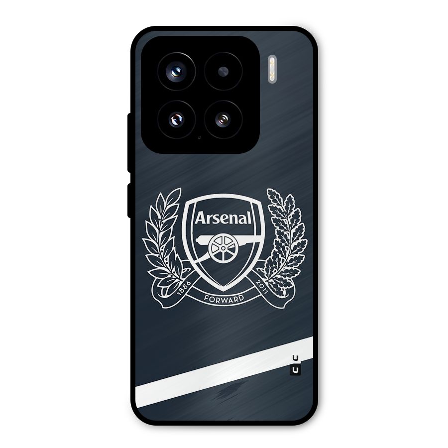Arsenal Forward Metal Back Case for Xiaomi 15