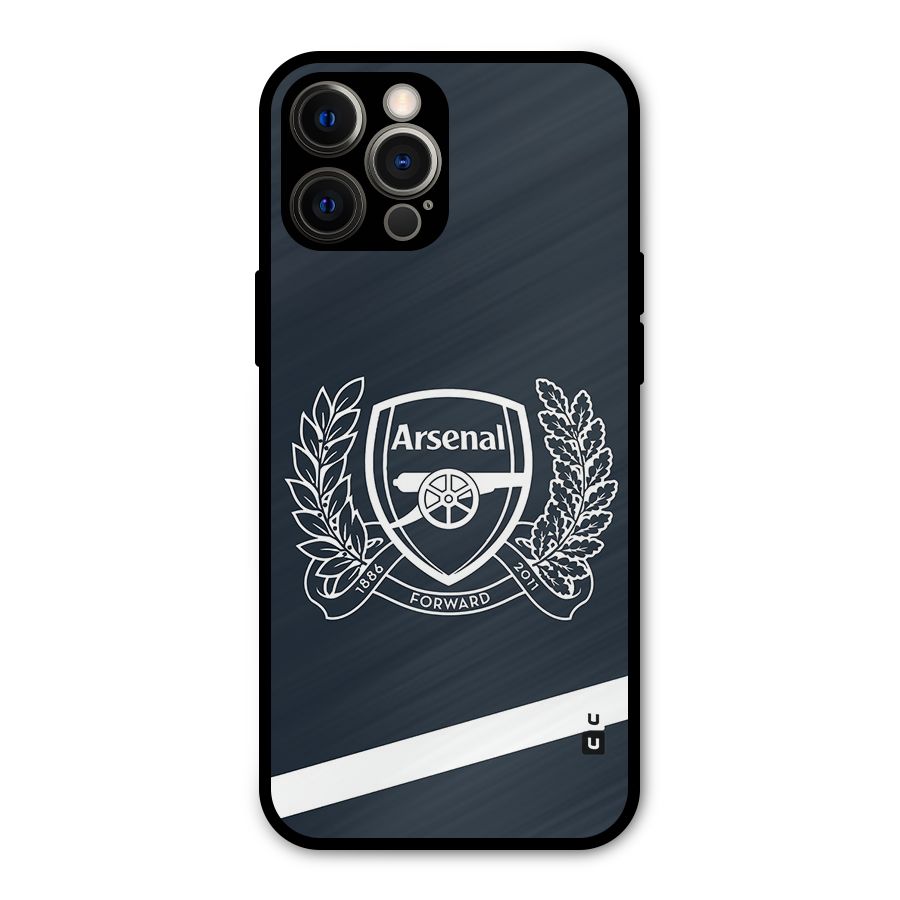 Arsenal Forward Metal Back Case for iPhone 12 Pro Max