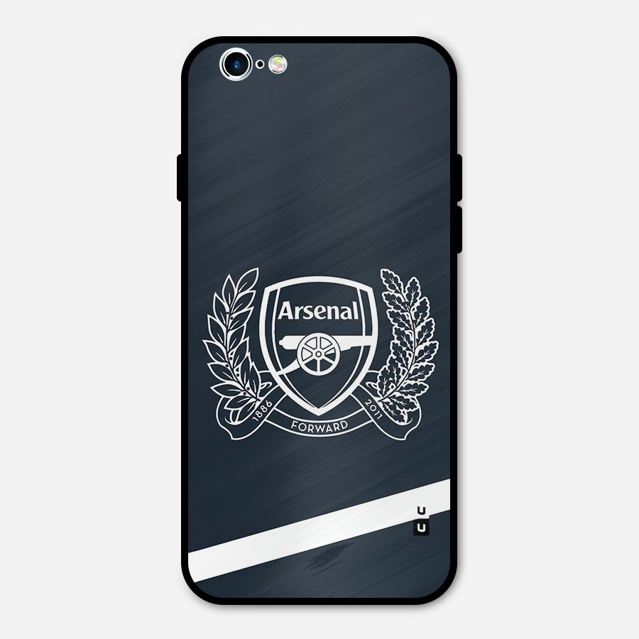 Arsenal Forward Metal Back Case for iPhone 6 6s