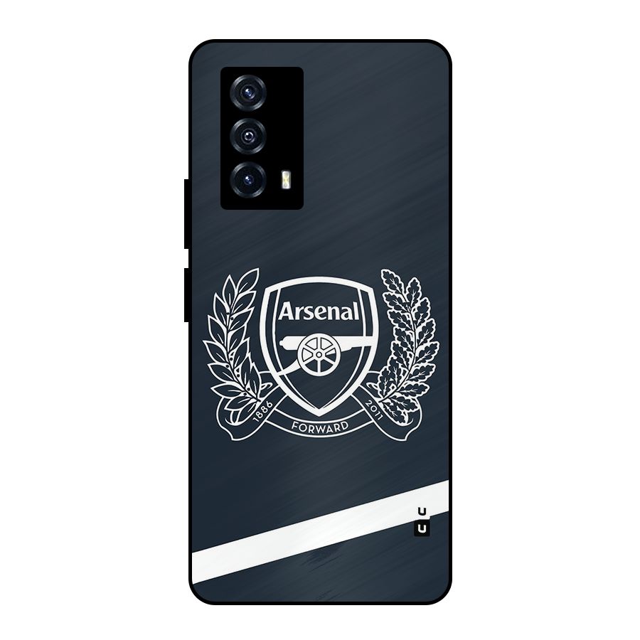 Arsenal Forward Metal Back Case for iQOO Z5