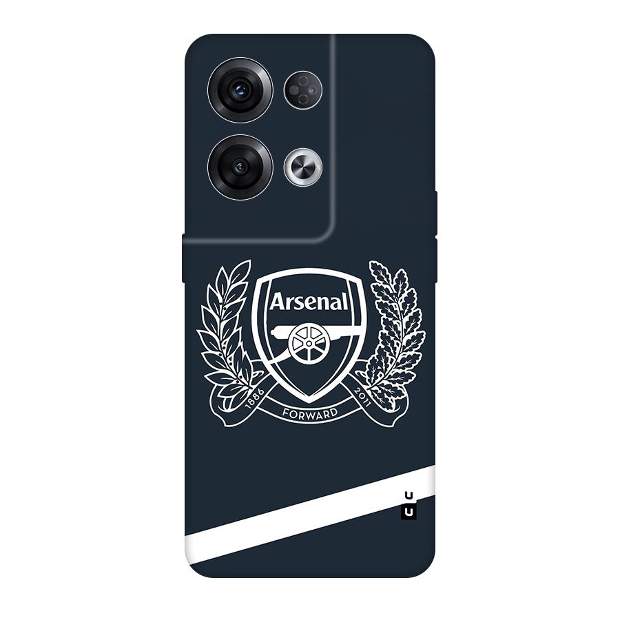 Arsenal Forward Original Polycarbonate Back Case for Oppo Reno8 Pro 5G