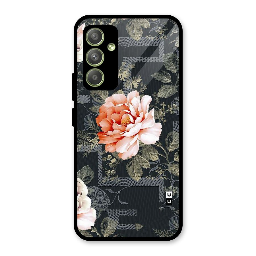 Art And Floral Glass Back Case for Galaxy A54