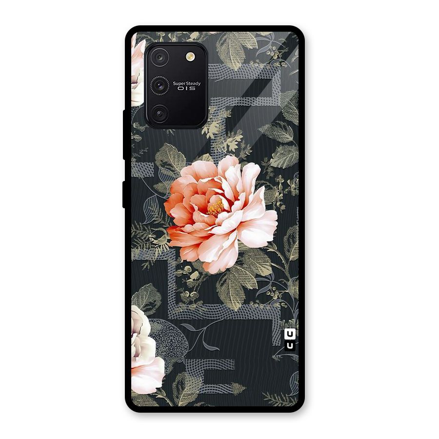 Art And Floral Glass Back Case for Galaxy S10 Lite