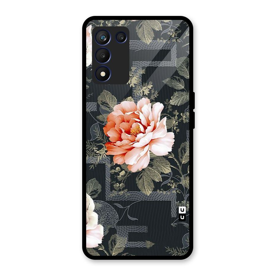 Art And Floral Glass Back Case for Realme 9 5G Speed