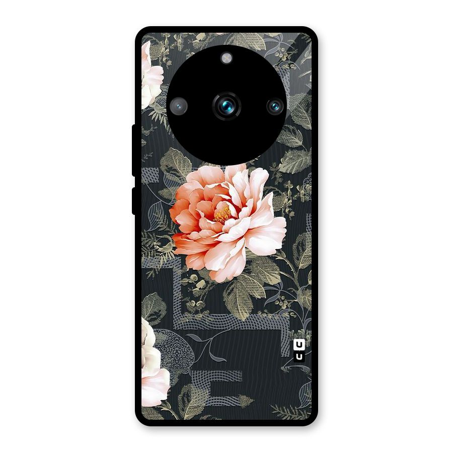 Art And Floral Glass Back Case for Realme Narzo 60 Pro