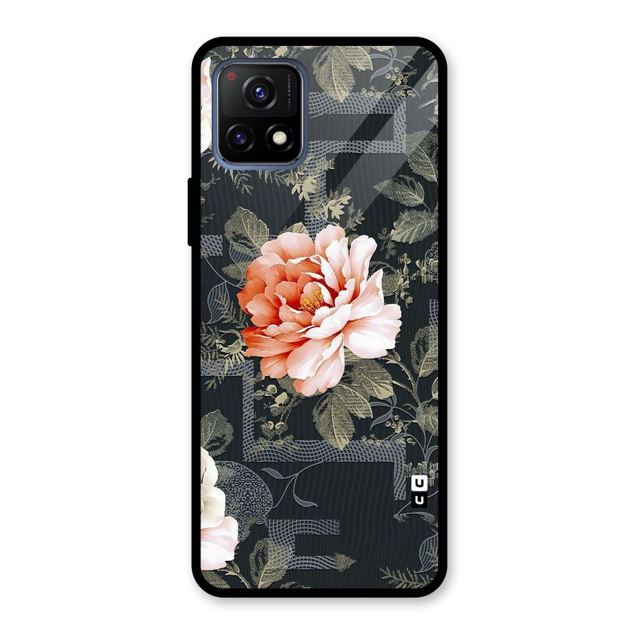 Art And Floral Glass Back Case for Vivo Y72 5G