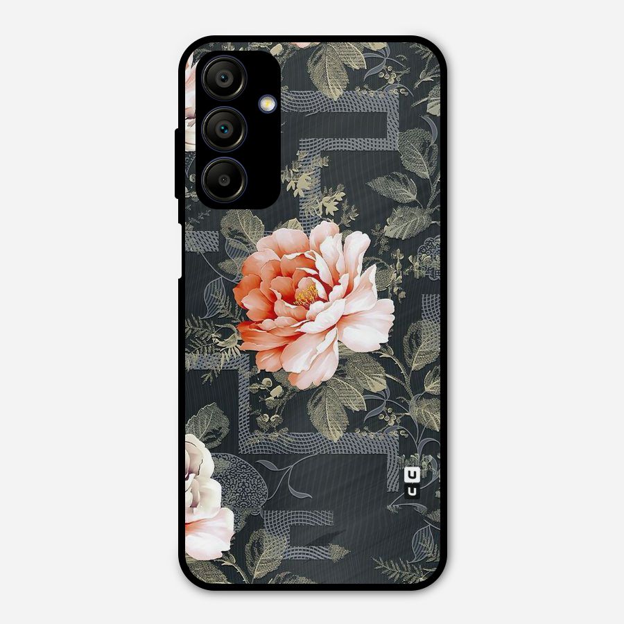 Art And Floral Metal Back Case for Galaxy A15 5G