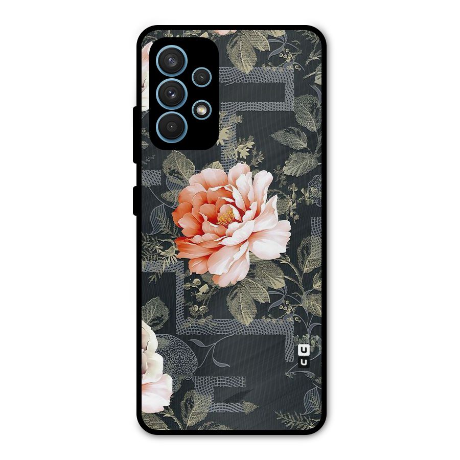Art And Floral Metal Back Case for Galaxy A32