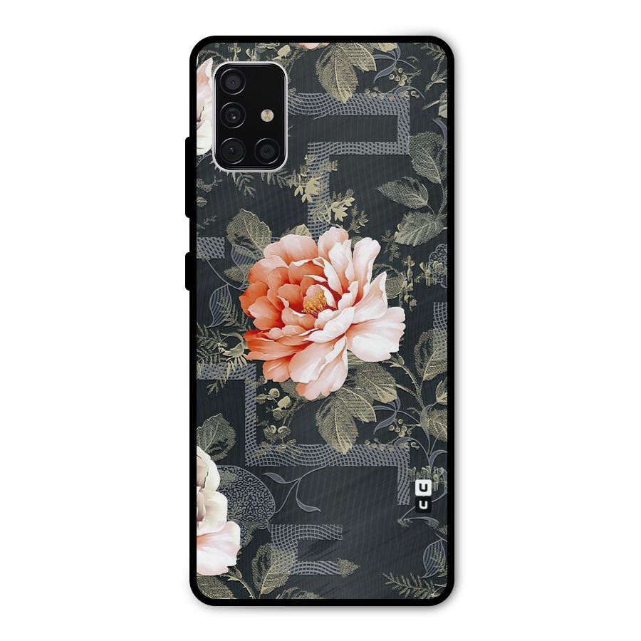 Art And Floral Metal Back Case for Galaxy A51